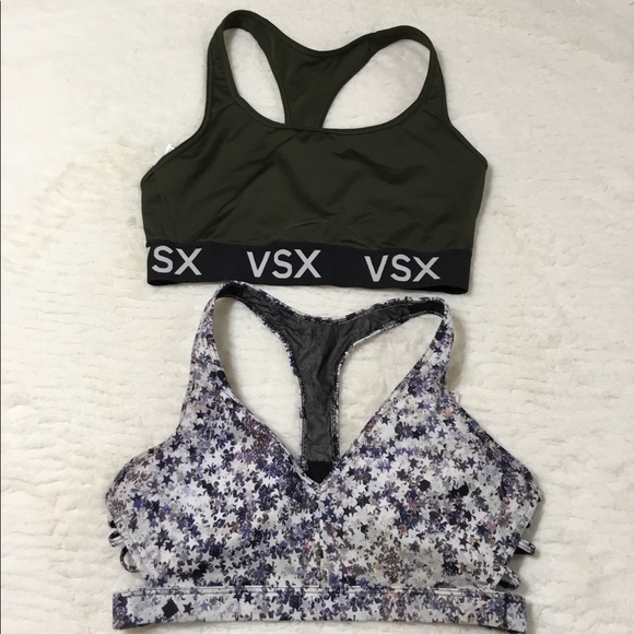 Victoria's Secret Other - Victoria Secret VSX Sports Bra bundle of 2 size medium